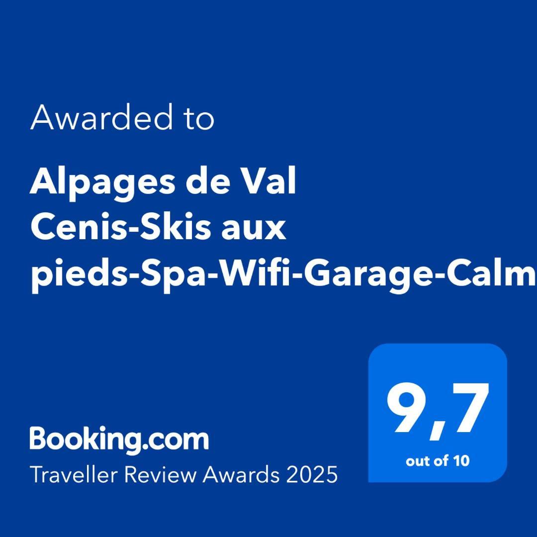 "Alpages De Val Cenis"-Skis Aux Pieds-Spa-Wifi-Garage-Calme! Lanslebourg-Mont-Cenis Extérieur photo